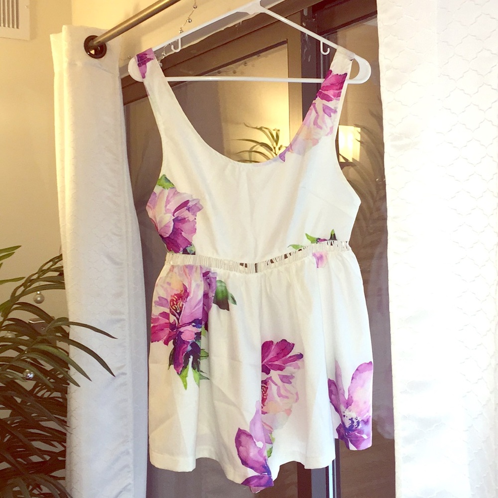Hello Molly Floral Romper!